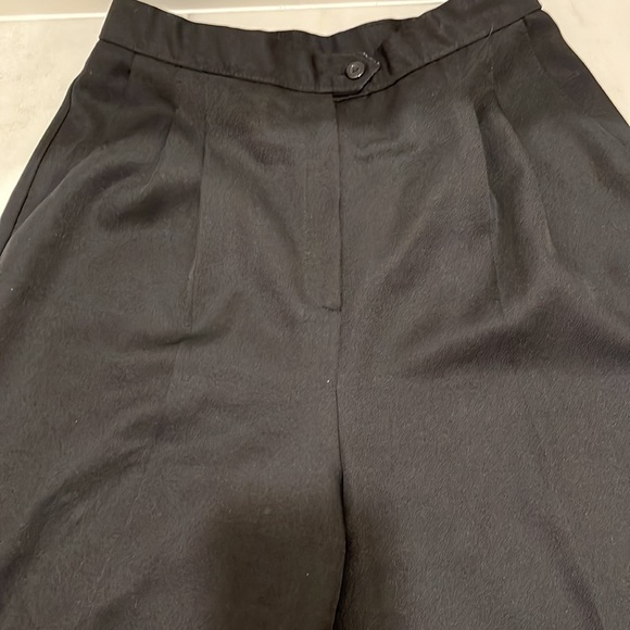 Black High Waisted Trousers - Picture 4 of 10